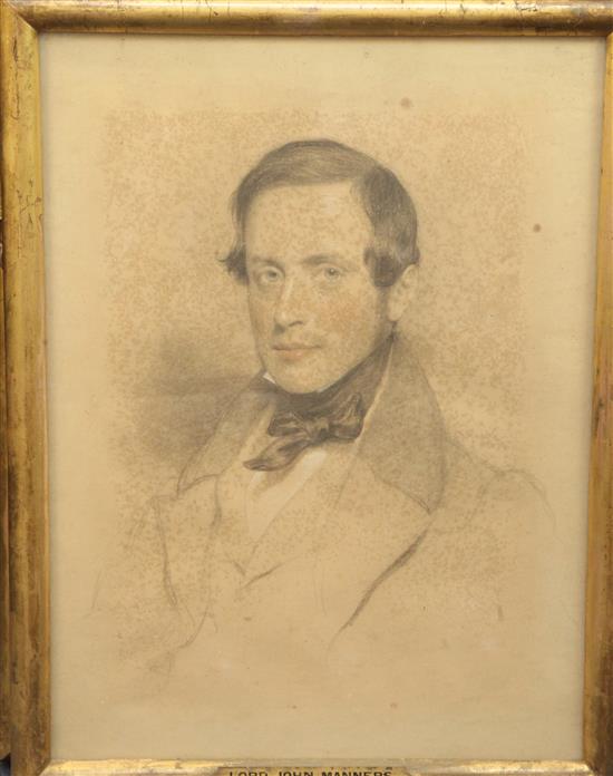 Eden Upton Eddis (1812-1901) Five portraits. 17.5 x 13in